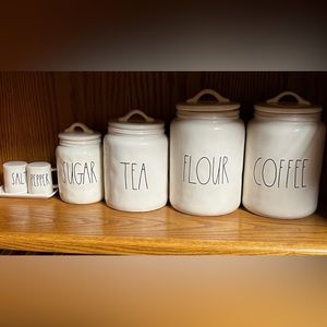 RAE DUNN CANISTER SET